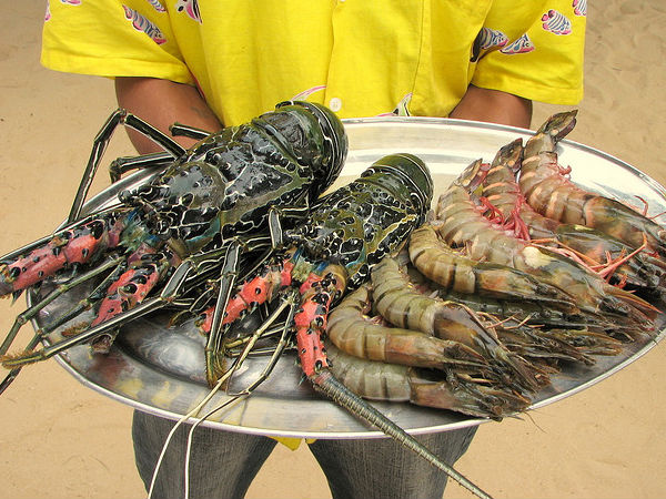 Seafood in Goa