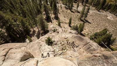 Rock Climbing And Rappelling