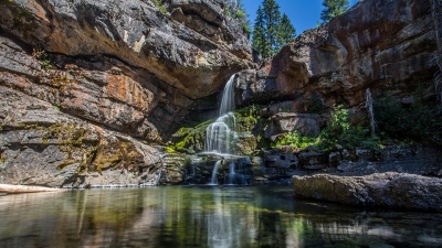 Spread Eagle Falls