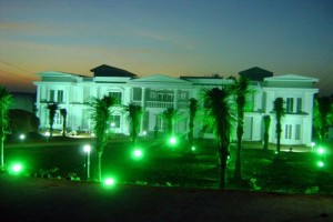 Resort view at night Resort view at night