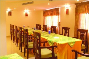 Decorated dining area Decorated dining area
