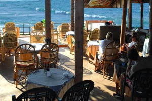 Dining venue by the beach Dining venue by the beach