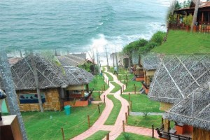 Way to the beach from the resort Way to the beach from the resort