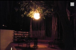 Library by evening Library by evening