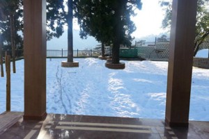 During snowfall During snowfall