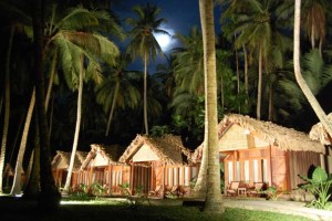 Cottage View at Night Cottage View at Night