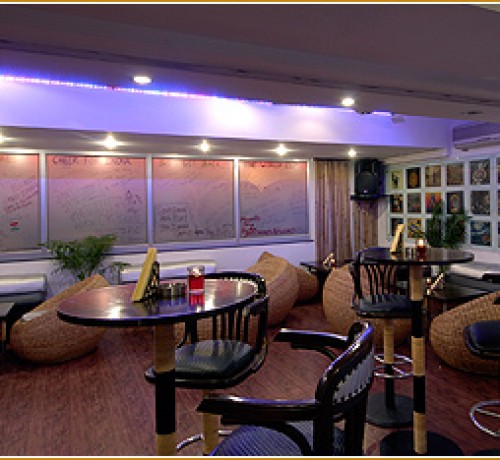Serene ambiance of the restaurant Serene ambiance of the restaurant
