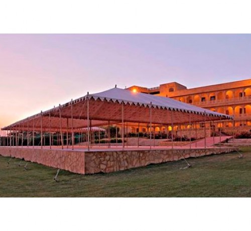 Upcoming tented spa