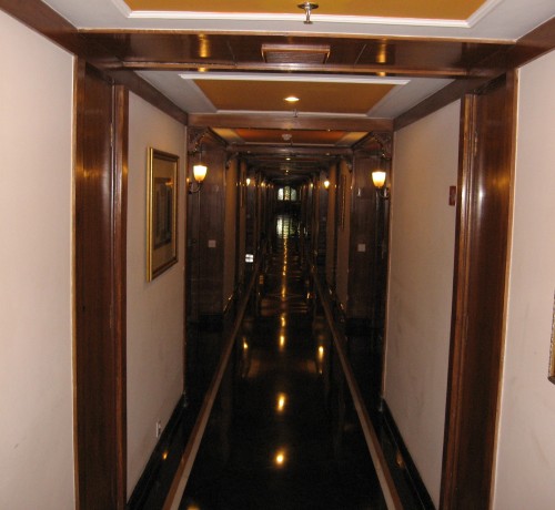 Hotel corridor Hotel corridor