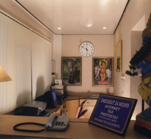 Reception area