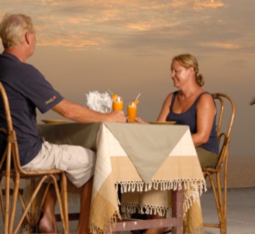 Dining by the sea Dining by the sea