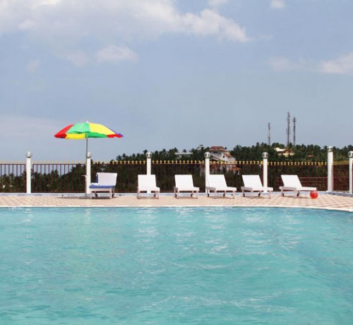 Reclining cots by the Pool Reclining cots by the Pool