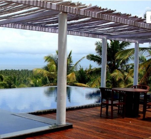Dining by the pool Dining by the pool