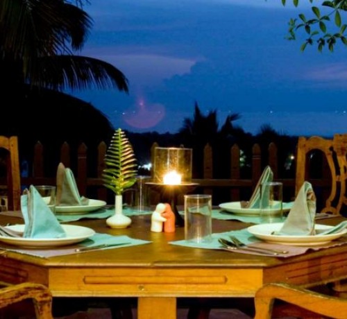 Dining under open sky Dining under open sky