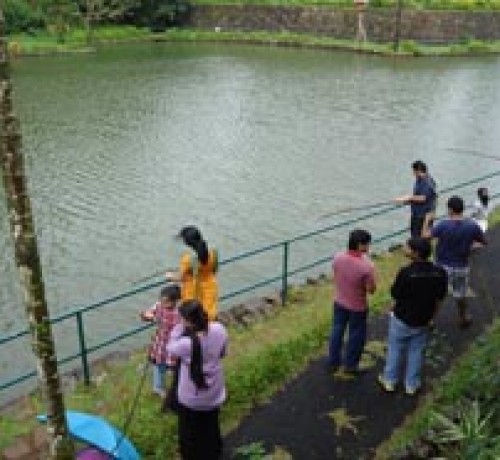 Guests by the lake