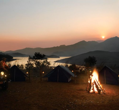 Camping out