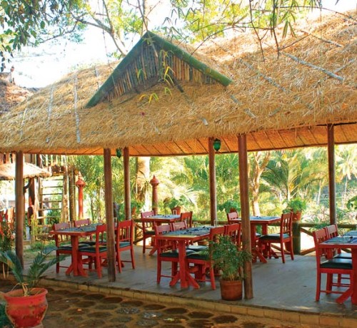 Outdoor dining Area