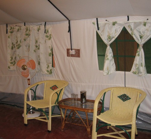 Tent-interior Tent-interior