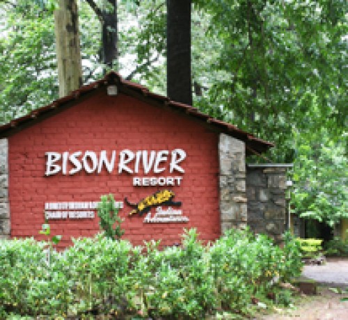 Resort entrance