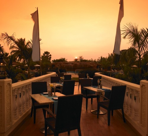 Open air dining