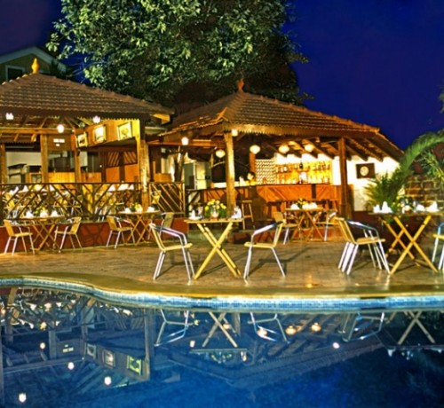 Pool by night