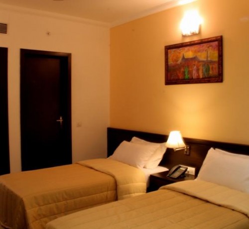 Comfortable twin beds Comfortable twin beds