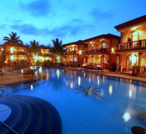 Pool by night
