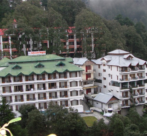 Distant View of the Hotel