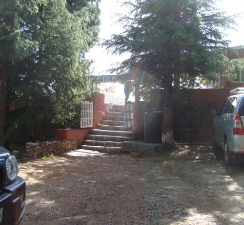 Stairs to resort Stairs to resort