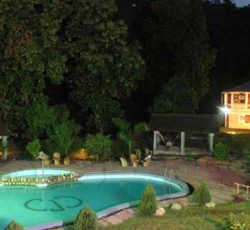 Pool View at Night Pool View at Night