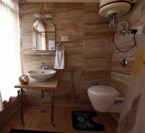 View of washroom