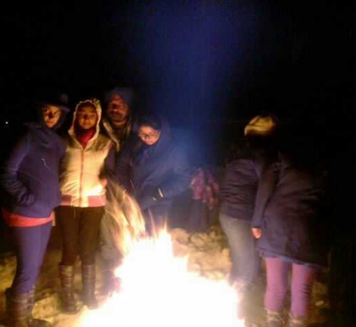 Camp fire