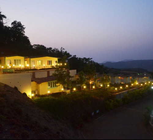 Resort at night