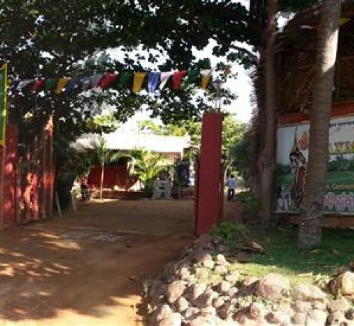 Resort entrance Resort entrance
