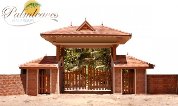 Entrance to the resort Entrance to the resort