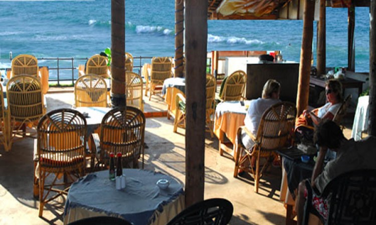 Dining venue by the beach Dining venue by the beach