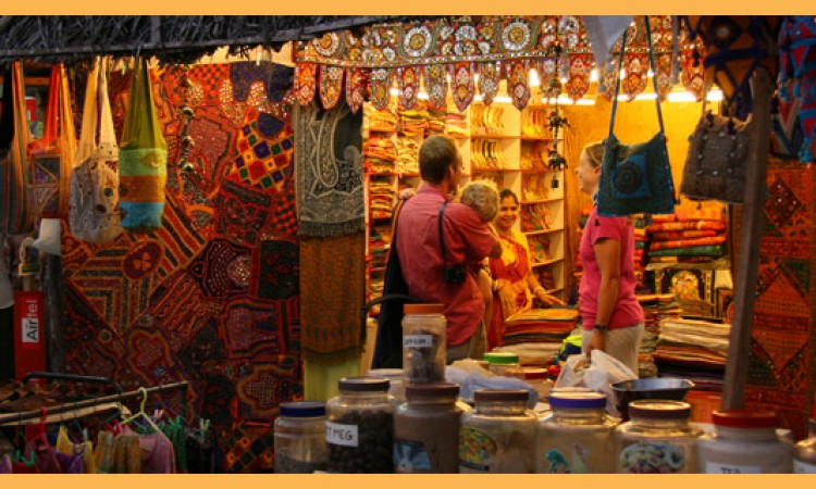 Shopping at Varkala Shopping at Varkala