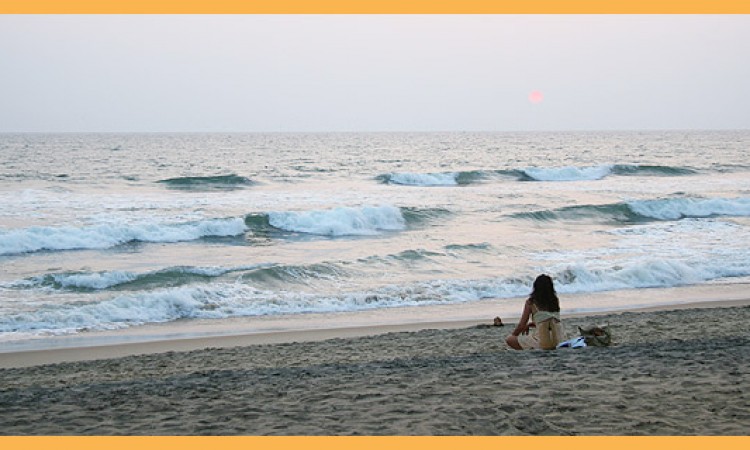 Tranquil sandy beach Tranquil sandy beach