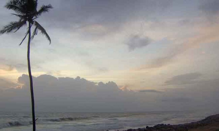 Dusk by the beach Dusk by the beach