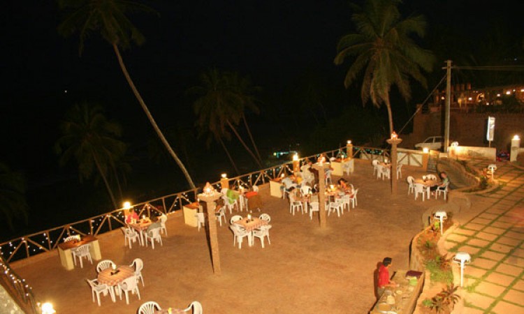 Restaurant Evening View Restaurant Evening View