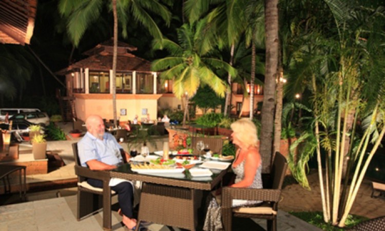 Open air dining Open air dining