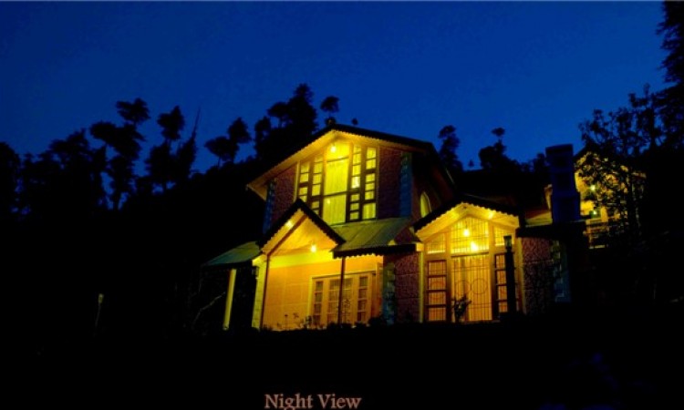 Night View of the Cottage Night View of the Cottage