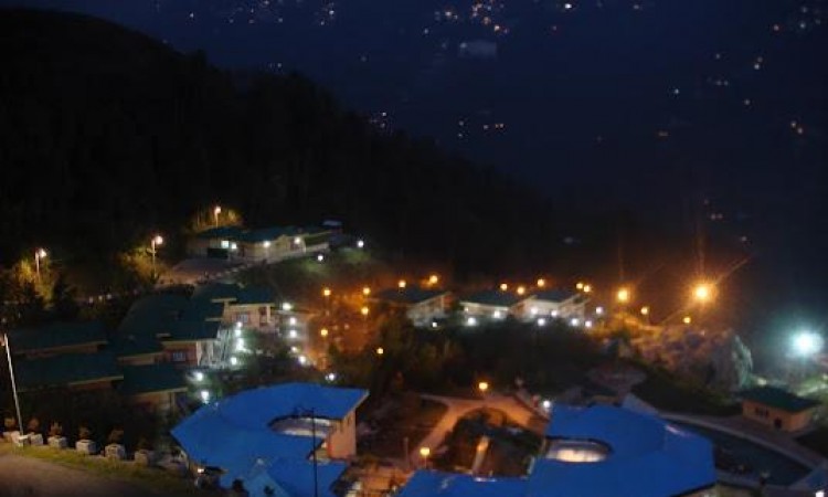 Villa at Night Villa at Night