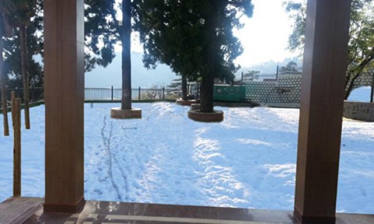 During snowfall During snowfall