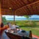 Pool hut sit out