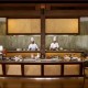 Chefs busy at preparations