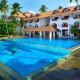 Exterior shot with pool Exterior shot with pool