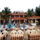 Reclining cots by the pool Reclining cots by the pool