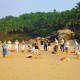 Guests enjoying by the Beach Guests enjoying by the Beach