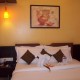 View of bed